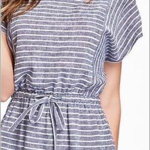 Old Navy chambray striped dress